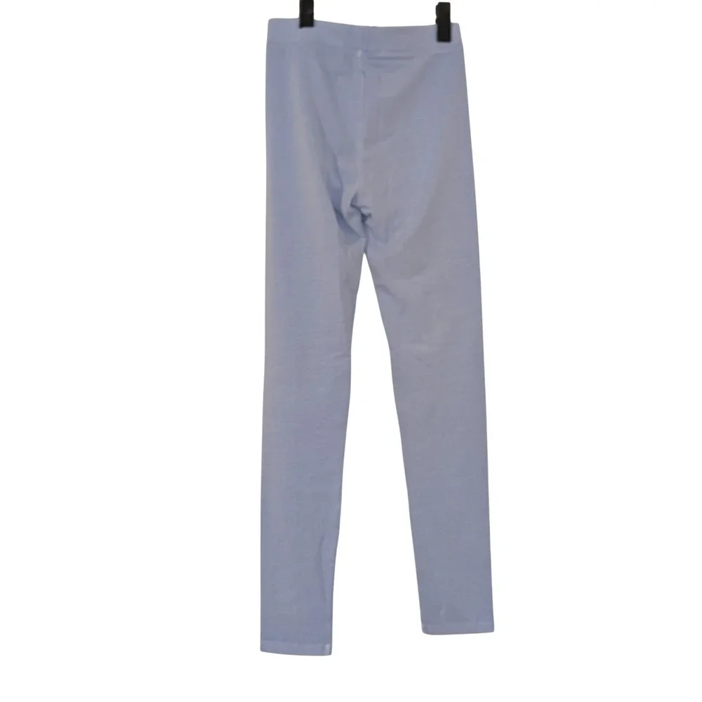 Crewcuts J.Crew Girls Light Blue Garment Dyed Leggings CC202 Size 12 NWT